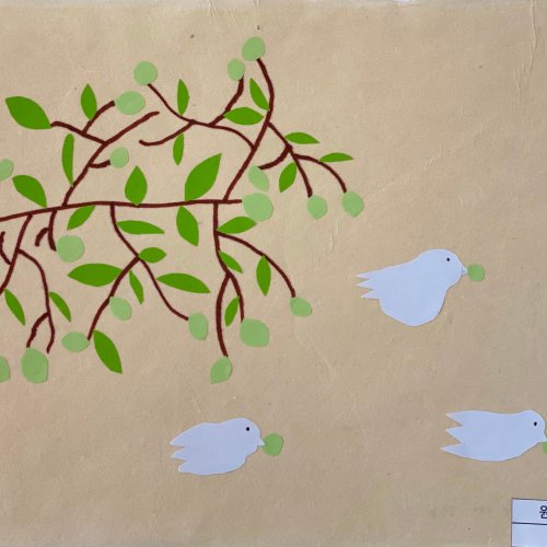 올리브 나무와 비둘기