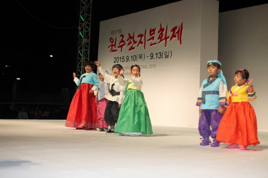 제17회 원주한지문화제 패션쇼(1)